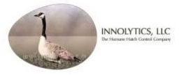 INNOLYTICS, LLC THE HUMANE HATCH CONTROL COMPANY trademark