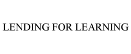LENDING FOR LEARNING trademark