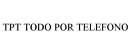 TPT TODO POR TELEFONO trademark