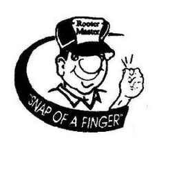 "SNAP OF A FINGER" ROOTER MASTER trademark