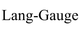 LANG-GAUGE trademark
