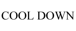 COOL DOWN trademark
