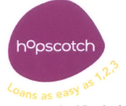 HOPSCOTCH LOANS AS EASY AS 1, 2, 3 trademark