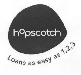 HOPSCOTCH LOANS AS EASY AS 1, 2, 3 trademark