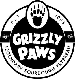 GRIZZLY PAWS LEGENDARY SOURDOUGH FRYBREAD EST. 2005 trademark