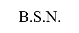 B.S.N. trademark