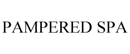 PAMPERED SPA trademark