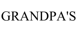 GRANDPA'S trademark