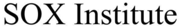 SOX INSTITUTE trademark