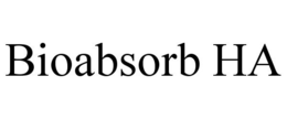 BIOABSORB HA trademark