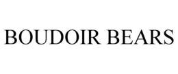 BOUDOIR BEARS trademark