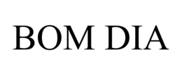 BOM DIA trademark