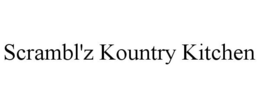 SCRAMBL'Z KOUNTRY KITCHEN trademark