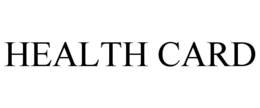 HEALTH CARD trademark