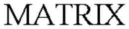 MATRIX trademark
