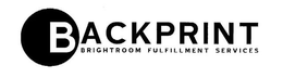 BACKPRINT BRIGHTROOM FULFILLMENT SERVICES trademark