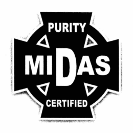MIDAS PURITY CERTIFIED trademark