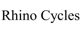 RHINO CYCLES trademark