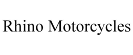 RHINO MOTORCYCLES trademark