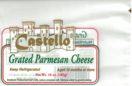 CASTELLO GRATED PARRMESAN CHEESE trademark