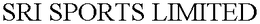 SRI SPORTS LIMITED trademark