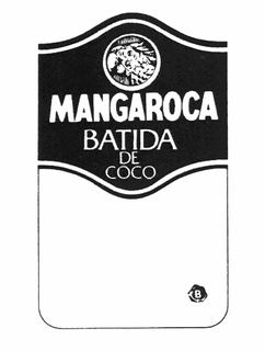 MANGAROCA BATIDA DE COCO trademark