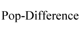 POP-DIFFERENCE trademark