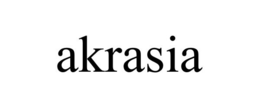AKRASIA trademark