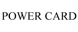 POWER CARD trademark