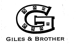 G GILES & BROTHER trademark