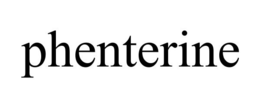 PHENTERINE trademark