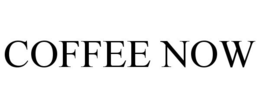 COFFEE NOW trademark