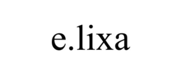 E.LIXA trademark