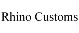 RHINO CUSTOMS trademark
