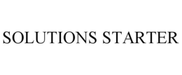 SOLUTIONS STARTER trademark