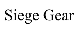 SIEGE GEAR trademark