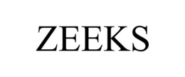 ZEEKS trademark