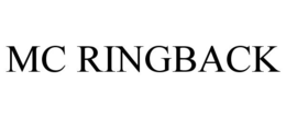 MC RINGBACK trademark