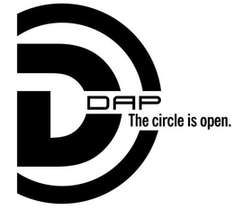 D DAP THE CIRCLE IS OPEN. trademark