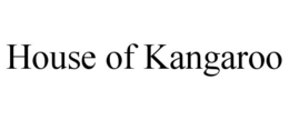HOUSE OF KANGAROO trademark