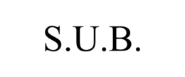 S.U.B. trademark
