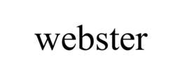 WEBSTER trademark