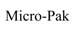 MICRO-PAK trademark