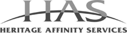 HAS HERITAGE AFFINITY SERVICES trademark
