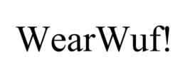 WEARWUF! trademark
