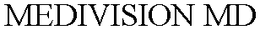 MEDIVISION MD trademark