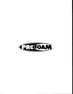 PROFOAM trademark