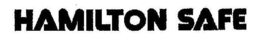 HAMILTON SAFE trademark