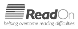 READON HELPING OVERCOME READING DIFFICULTIES trademark