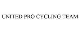 UNITED PRO CYCLING TEAM trademark